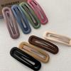 Clip Day 8 Color Hairpin Basic Snap Pin for Hair Rest