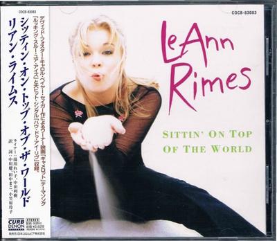 CD LEANN RIMES Sittin On Top Of The World COCB83083 Curb Denon Reco 1998 Япония Поп Б/у
