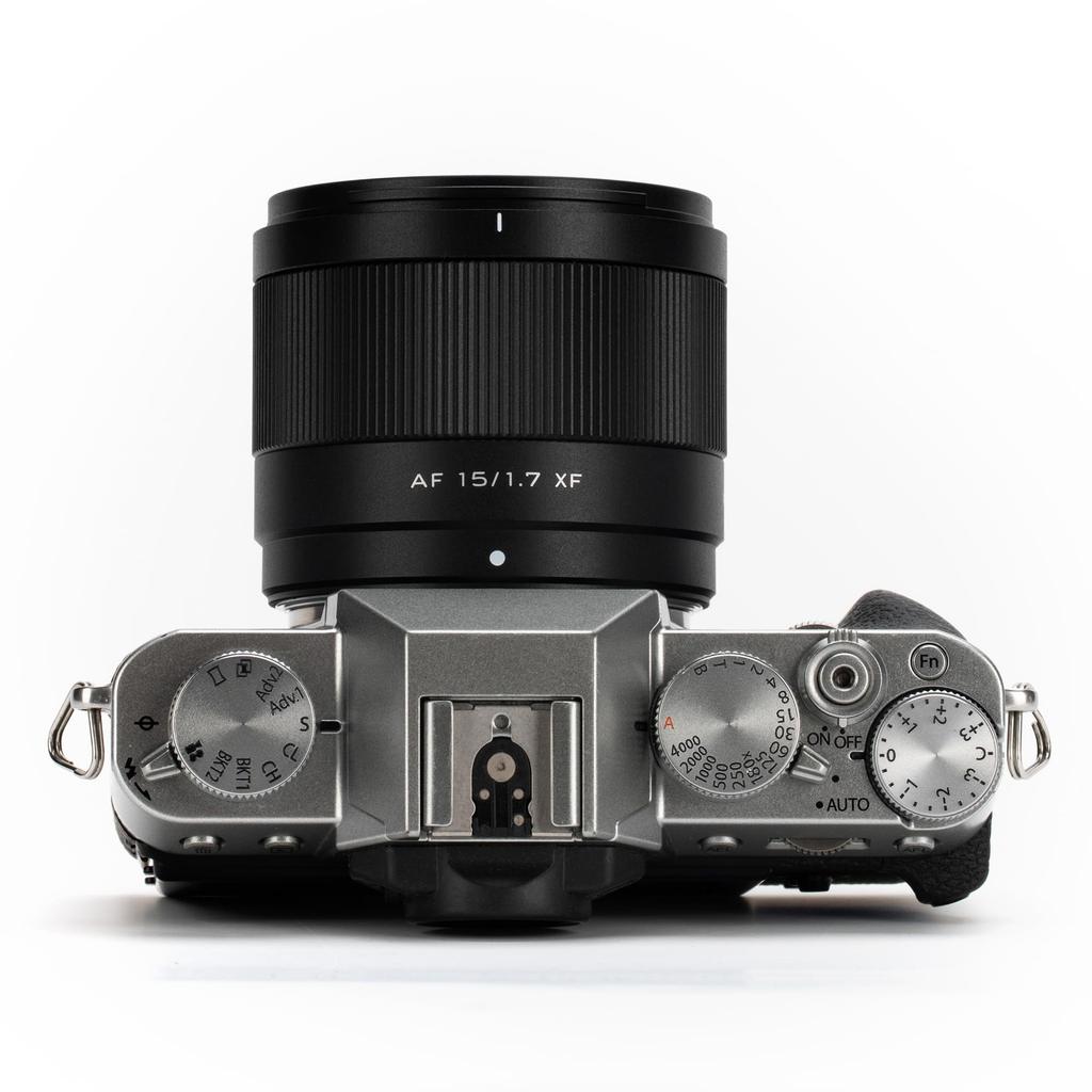 Viltrox AF 15mm XF AIR Ультраобъектив для беззеркальных камер Fujifilm Совместим с камерами Fujifilm и другими с байонетом X, F1.7, Широкоугольный, X-T5, X-T50, X-S20, X-M5,