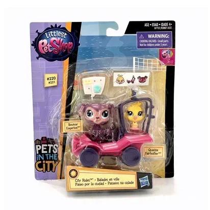 Оригинальный набор Hasbro Littlest Petshop Симуляция Сценария Игровой Домик Мини Милые Животные Коллекционная Модель Игрушка Рождественский Подарок