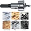 Hole Saw Cutter Drill Bit Set Holesaw Core HSS Wood Soft Metal Sheet Plastic PVC Stainless Steel High Speed for Power Tool