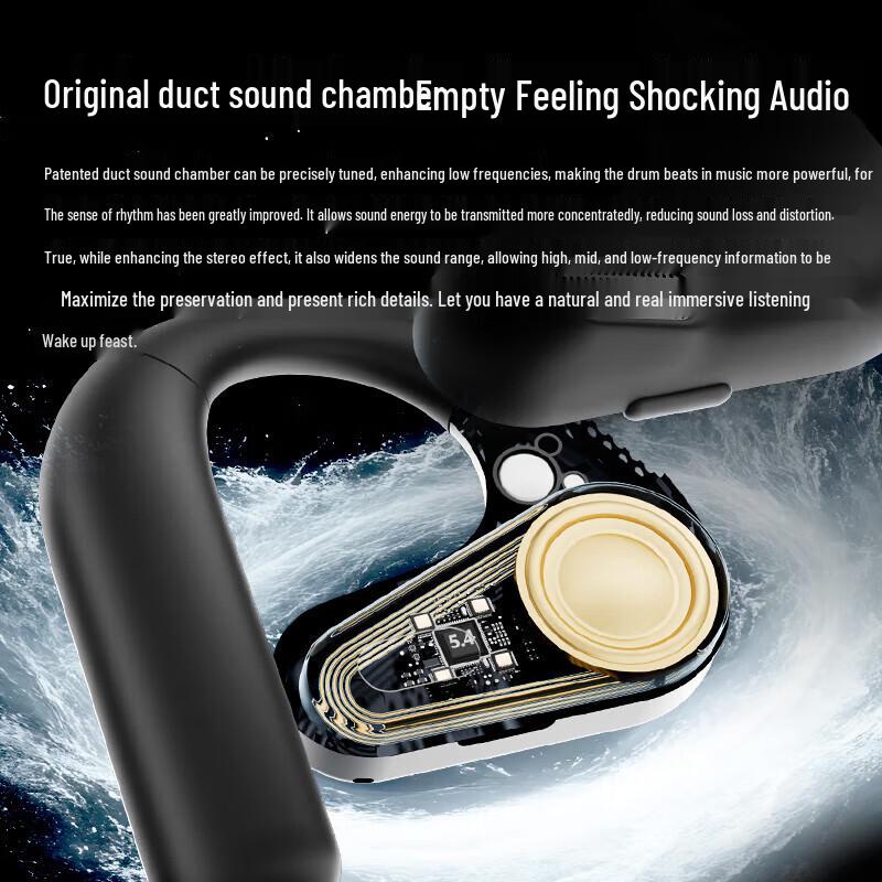 Newman Q12 Bluetooth-наушники для спорта с костной проводимостью и открытым дизайном