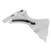 Guitar Tailpiece Metal Material Silver Color 6 String Bridge Accessories with Mounting Screw