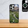 Mountains And Lakes Phone Case For iPhone17,16,15,14,13,12,11 Plus,Pro Magnetic with Magsafe Wireless Charging