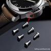 Часы Винт из нержавеющей стали для Panerai PAM441/111 винты мостика защиты ушек циферблата винты головки Аксессуары для корпуса часов