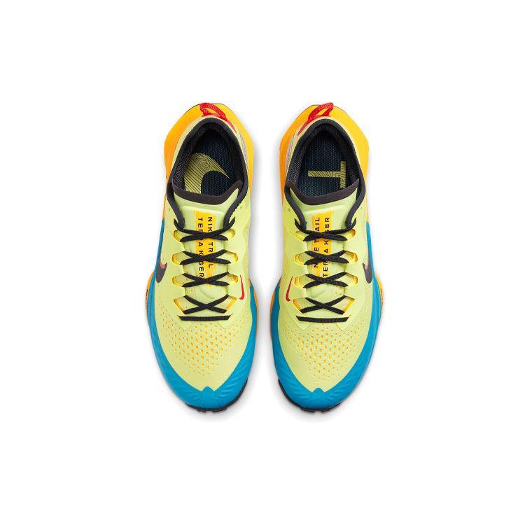Nike Air Zoom Terra Kiger 7 Limelight Laser Blue Мужские кроссовки Green Dark-Sulfur Off-Noir CW6062-300