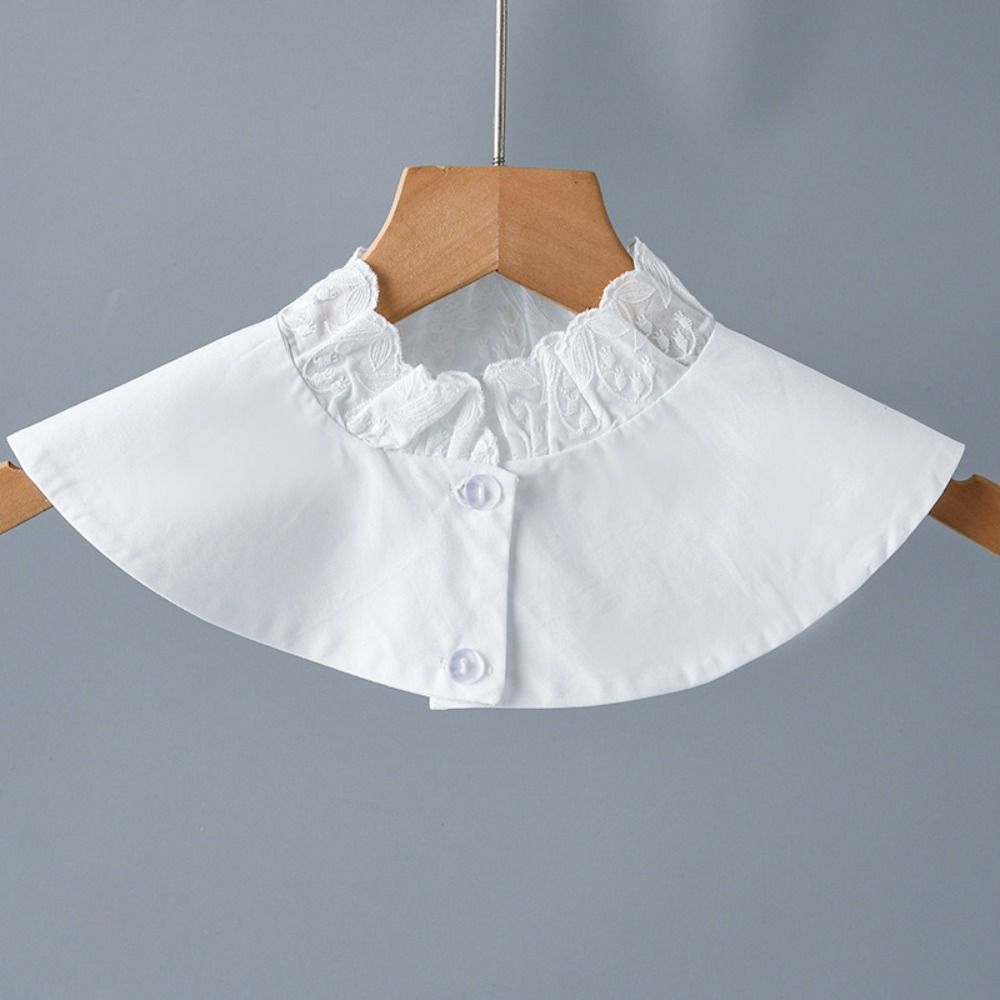 Women Lapel Fake Collar Vintage Top Neckwear Ties 2024 Shirt Collar