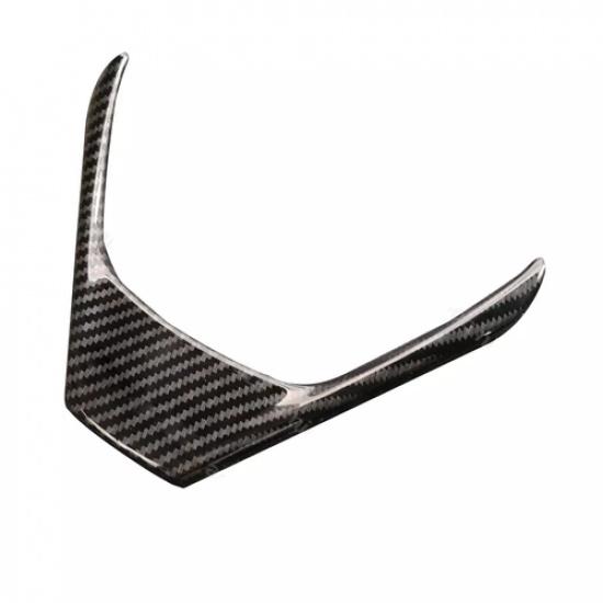 Carbon fiber color Steering Wheels Cover trim Fit for Toyota RAV4 2013-2018