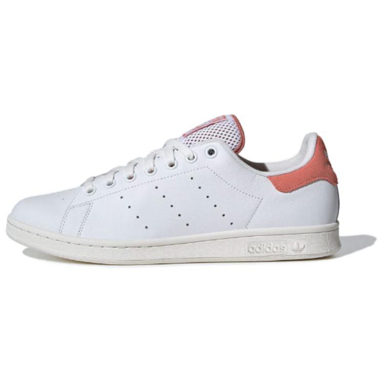 Adidas Originals Stan Smith Coverage Slip Resistant Low top Skateboard Shoes Women's Pearl White S76911