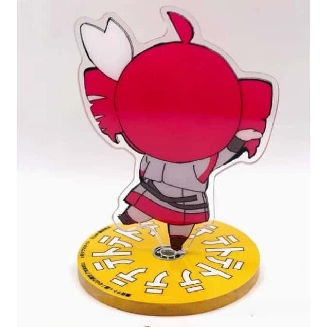 Juon Teto Acrylic Stand 360-Degree Rotating Base Decorative Item Lightweight Double-Sided Transparent Model Stylish Moe Goods Cosplay Accessories Cute
