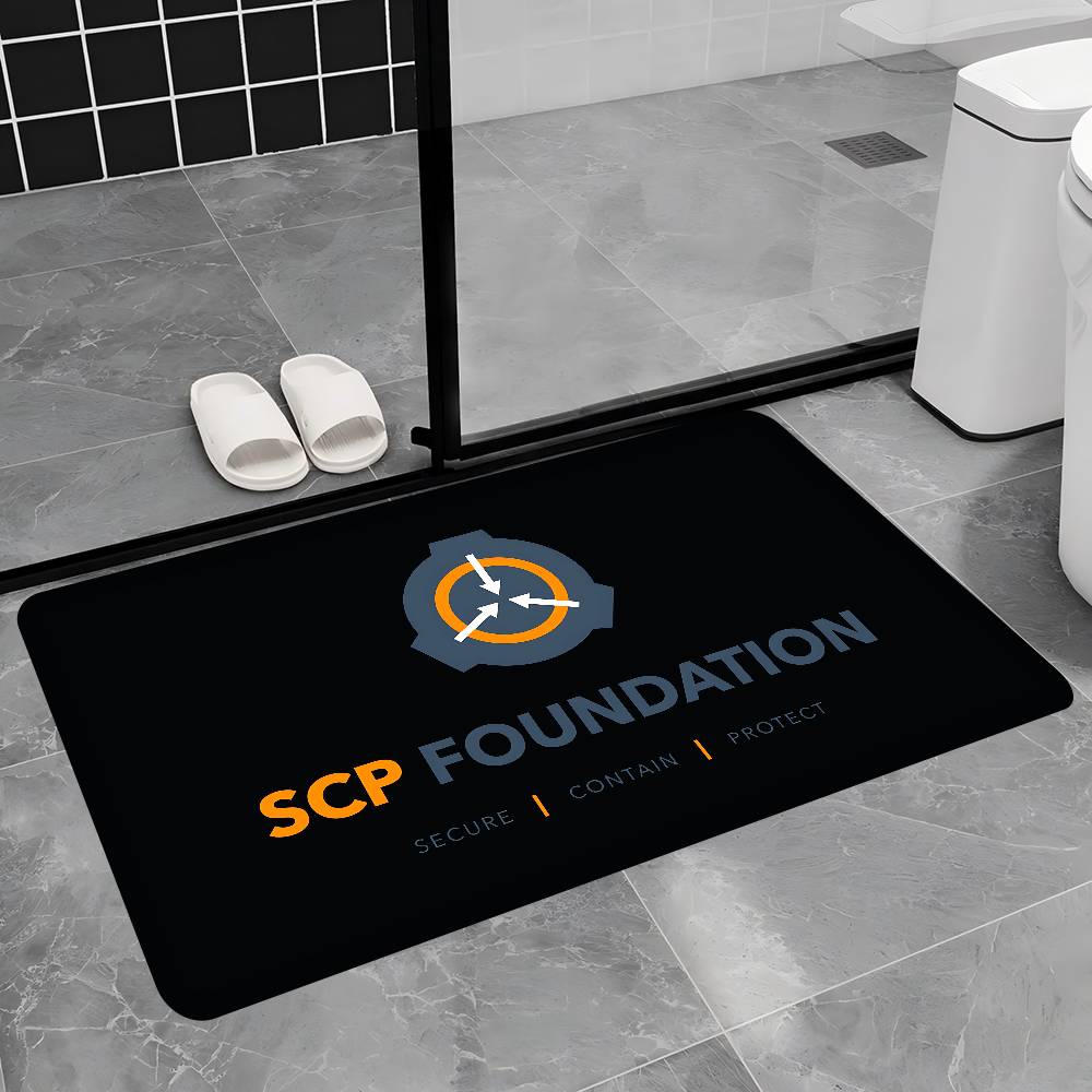 Научная фантастика Foundation SCP Foundation Коврики для комнаты Ретро Множественный выбор Ковер для гостиной кухни Нескользящий Коврик «Добро пожаловать»
