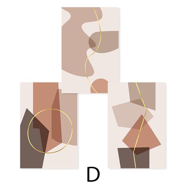 Современная абстрактная геометрическая картина на холсте, офисная настенная живопись, декоративные картины, печать плакатов для интерьера гостиной, домашний декор