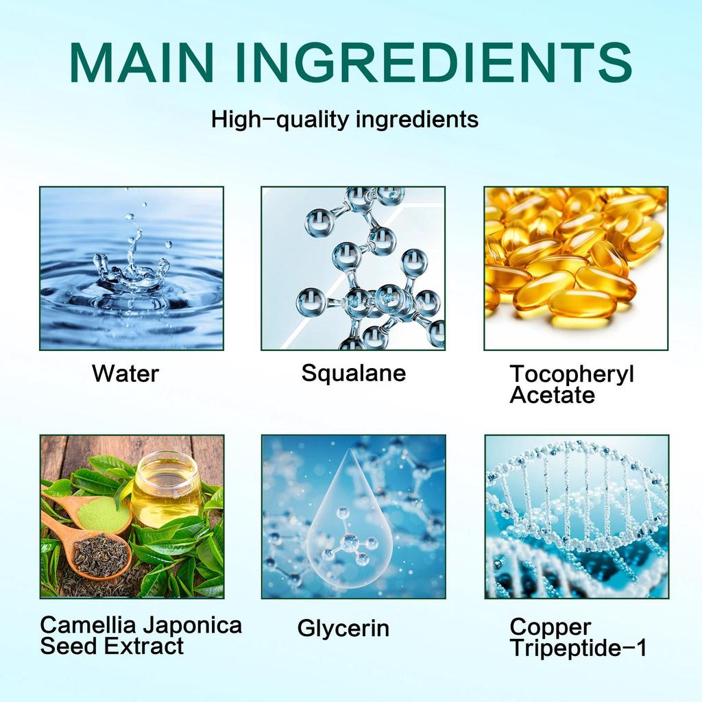 Blue Copper Peptide Увлажняющая капсульная эссенция, крем для лица 30капсул/10капсул