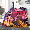 Kpop Blanket Ultra-Soft Great for Sofa Bedding Seaside Four Seasons Multipurpose Playful Design Ideal Gift For Birthday Valentine'S Day
