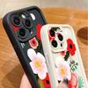 Чехол для iPhone 16 с мультяшным цветочным узором, противоударный, из ТПУ, силиконовый, мягкий чехол для iPhone 13 14 15 Pro Max 12 11 iPhone 16 Pro Max Funda
