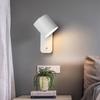 Nordic LED Wall Light Macaron Minimalist Bedroom Bedside Lamp  Study Dining Room Corridor  With Switch Rotate Modern Wall Lamps
