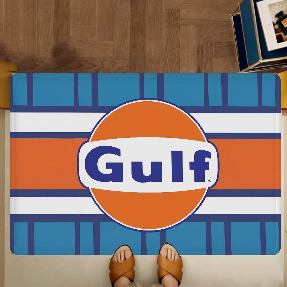 G-Gulfs Racing Logo Entrance Door Mat Nordic Style Home Doormat Bathroom-Toilet Mats Bedroom Hotel Decor Mat