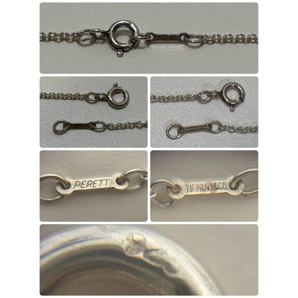 Б/у Tiffany & Co. Колье Tiffany Double Loop Elsa Peretti Серебро 925