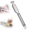 2-in-1 Stainless Steel , Scales Scraping Tool, Grater, 9 Inch Stainless Steel Fish , Grade Remover Tool