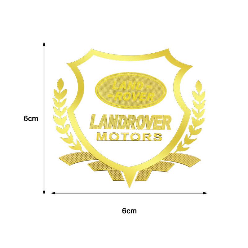 1 шт. 3D наклейки на кузов автомобиля Эмблема колосьев пшеницы Автомобильная декорация для Land Rover Range Rover Defender Freelander Discovery 1 2 3 Evoque Rover L322 L405