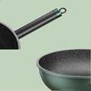 Каменная сковорода Wok Maifan, антипригарная посуда, бытовая индукционная плита вок, бездымная посуда