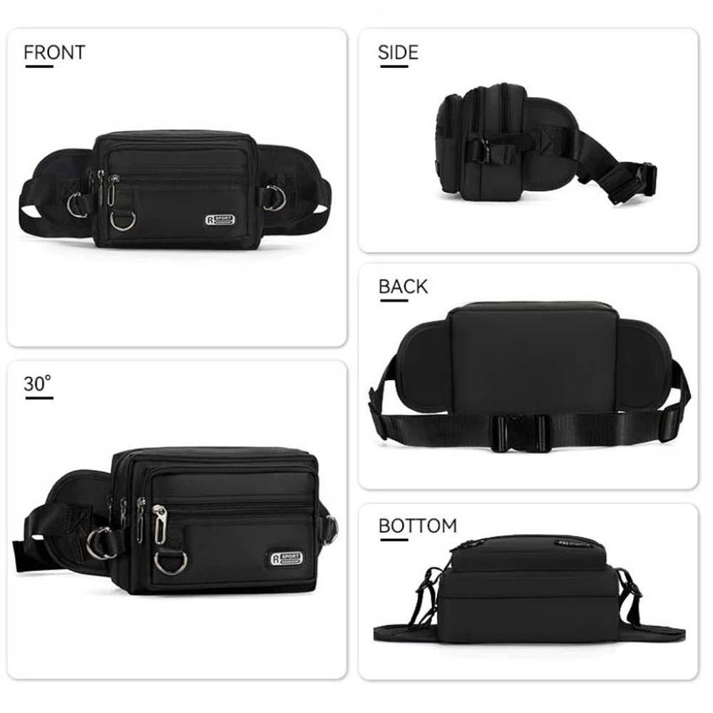 Мужская нагрудная сумка большой вместимости, водонепроницаемая поясная сумка, спортивная сумка для телефона, мужская поясная сумка, марафон