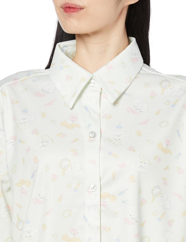 Gunze Tuche коллаборация с Terao с длинными рукавами и брюками из Smoothie light для женщин Домашняя одежда, Нацуми, Гладкий, зеленый,