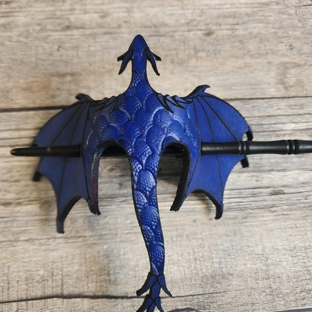 Carved Dragon Flying Dragon Wing Hair Accessory Gothic Fairy Tale Dragon Hair Pin  Halloween
