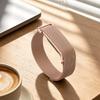 Google Fitbit Воздухопроницаемый Миланский Петлевой Ремешок Быстросъемный Регулируемый Мягкий Металлический Аксессуар для Трекера