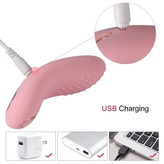 Female Masturbation Customized Frequency Vibrator Set with USB Charging and Spermicide Model 12453 Guangdong China