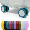 Luggage Wheels Protector Wear Resistant Silicone Protection Cover Noise Reducing Anti-Scratch for Suitcase Office Chair Caster