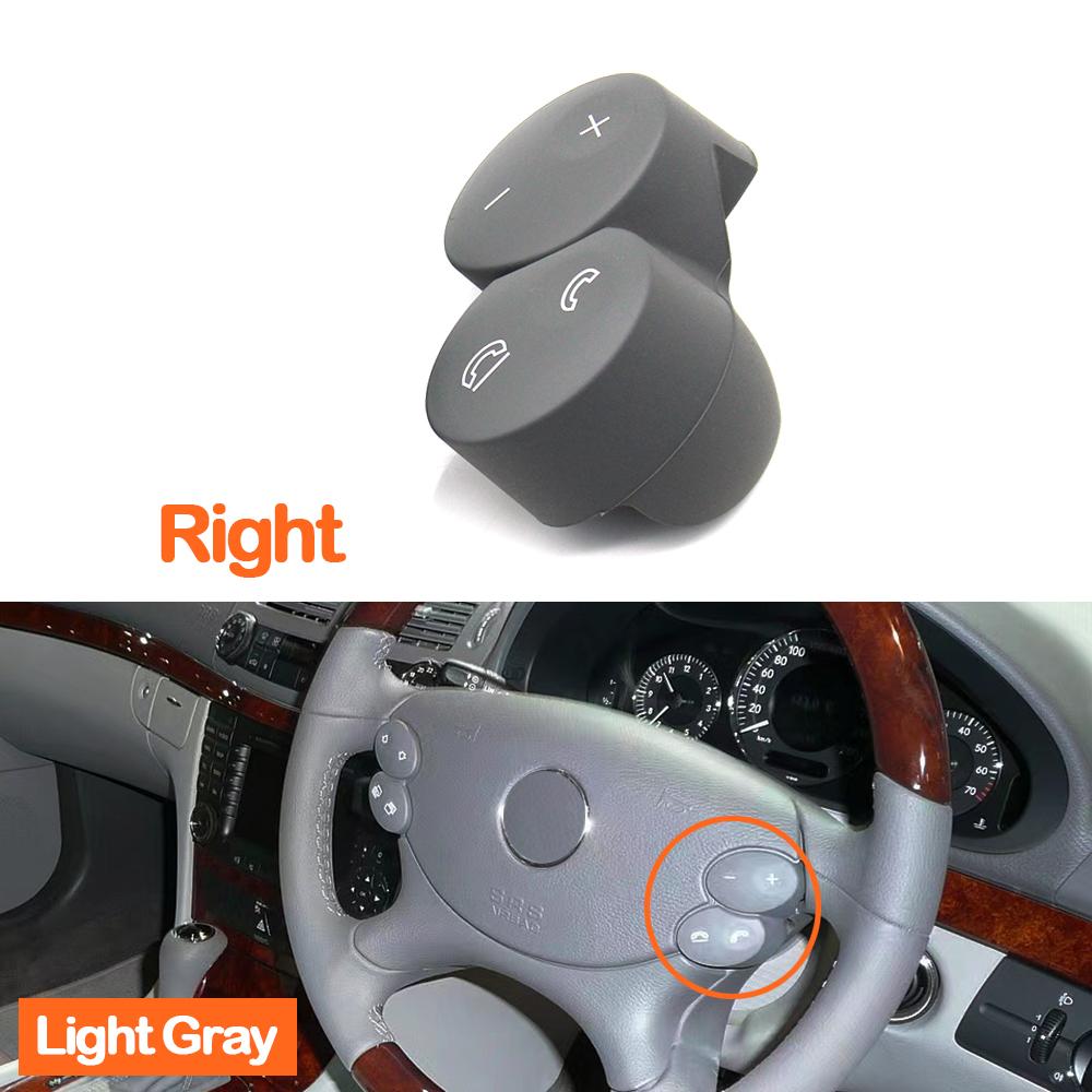 Car Multi-Function Left Right Steering Wheel Control Push Button For Mercedes Benz E G CLK CLS Class W211 W463 W209 W219 E300