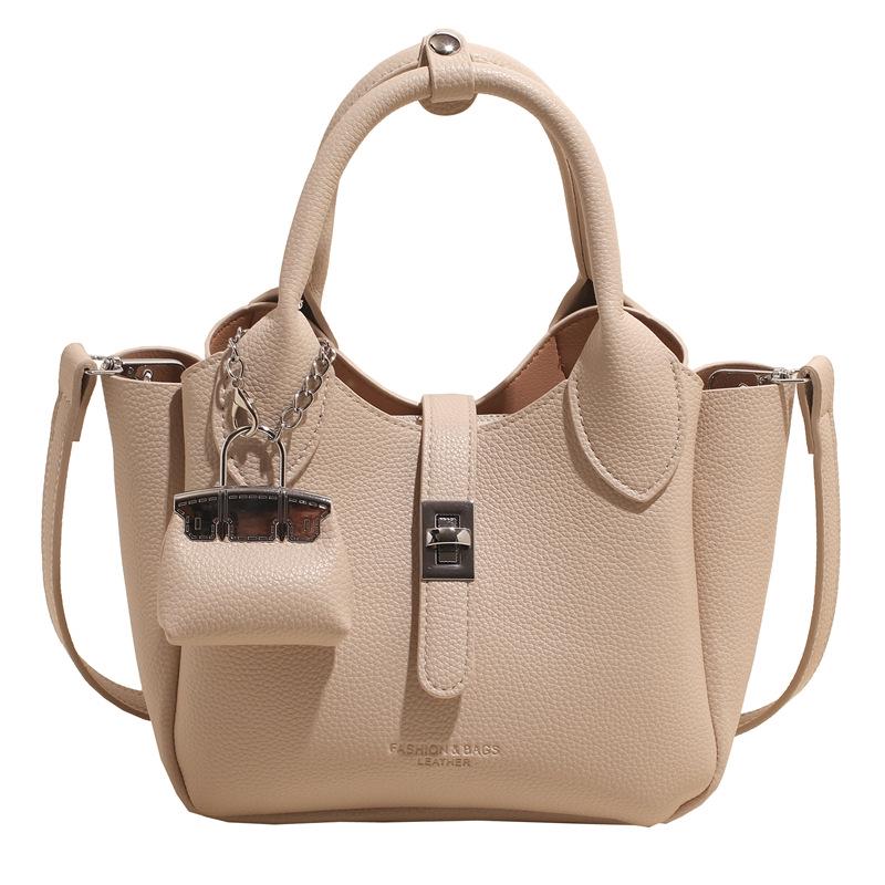 Стильная женская корейская сумка-ведро на весну/лето 2025 – Универсальная повседневная сумка через плечо и кроссбоди