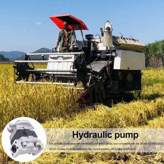 Тракторный гидравлический насос, конструкция с защитой от ржавчины, прецизионное изготовление, надежная работа, гидравлический насос для Kubota M105S/M96S