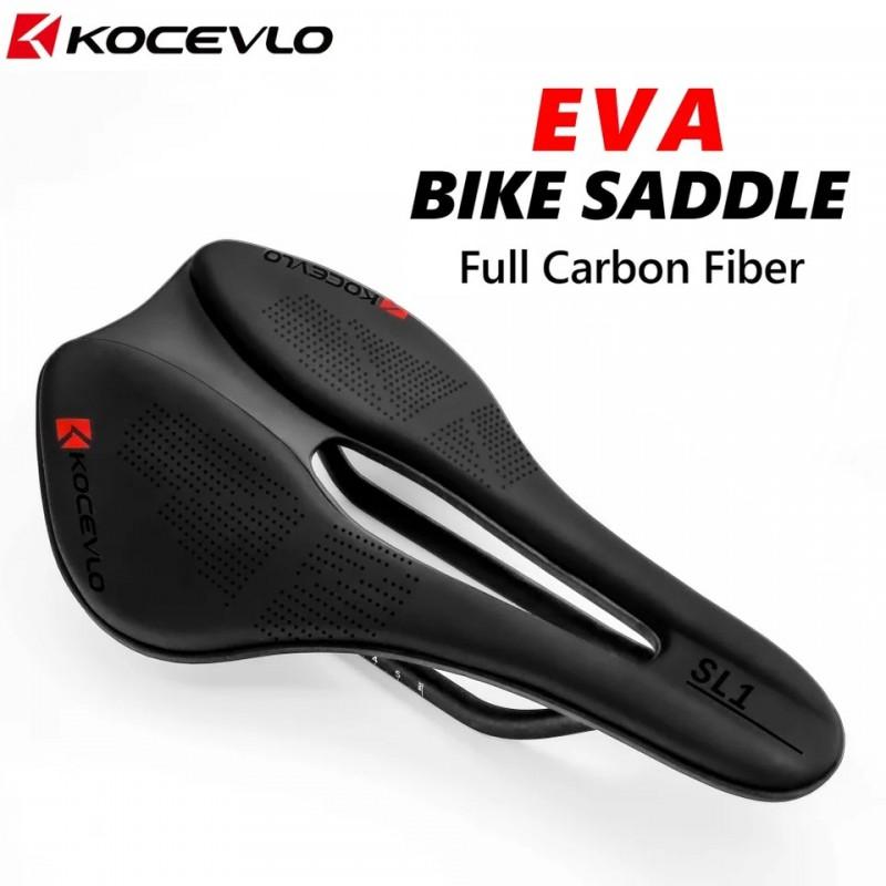 Ultra-Light Full Carbon Fiber Hollow Bicycle Saddle Road Mountain Bike Cycling Comfort
