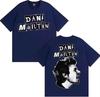 Dani Martin Gira 25 Ptos Años 2026 Merch Tshirts Men Fashion Casual High Quality T Shirt Hip Hop Style Streetwear cotton Top