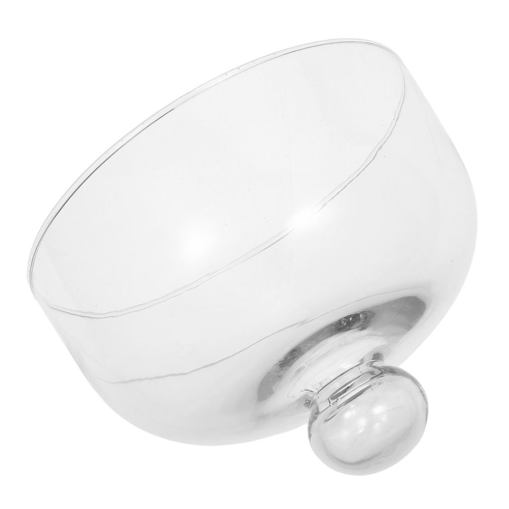 Glass Microwave Splatter Cover 16cm Vented High Temperature Resistant Lid Food Protector Microwave Plate Cover Transparent