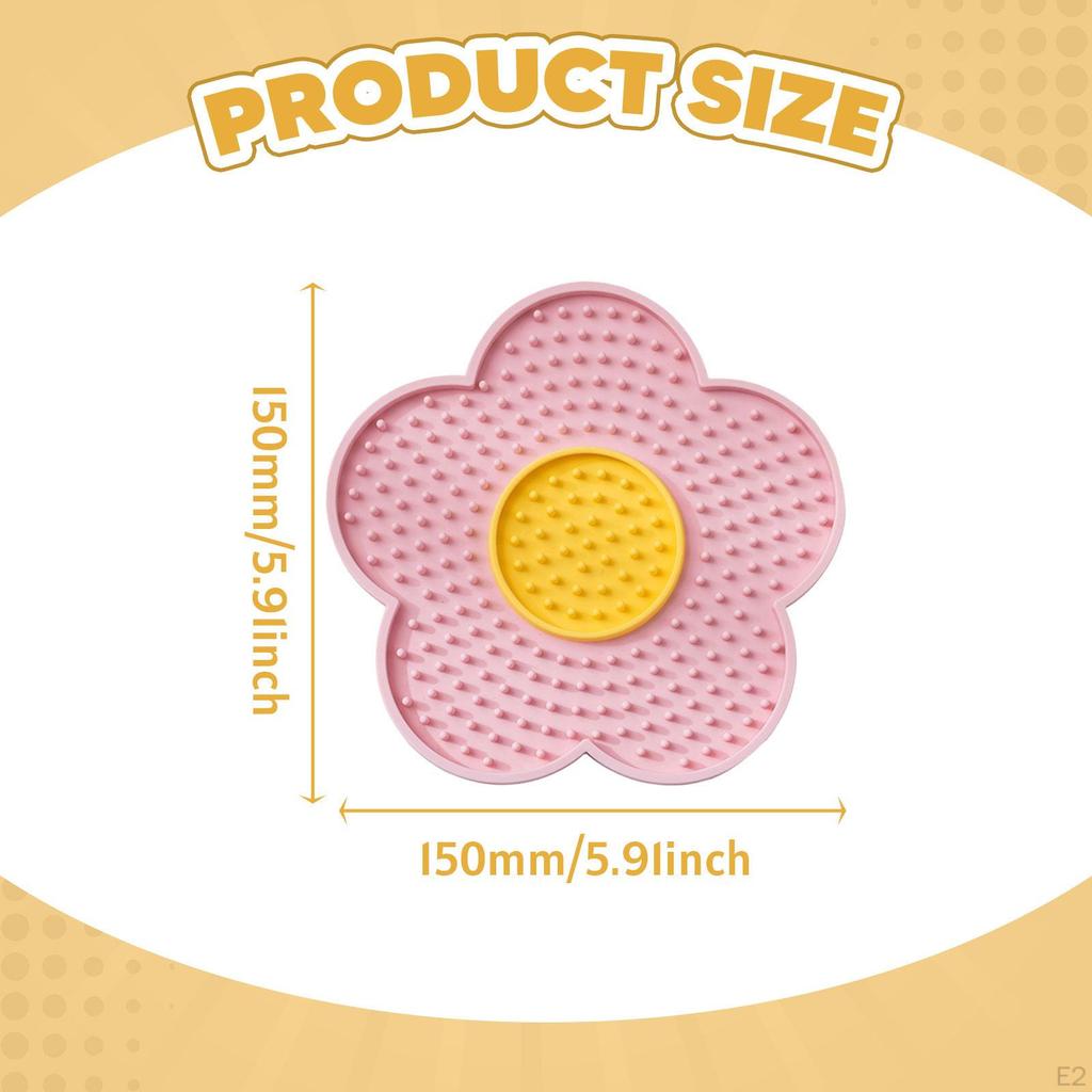 Коврик для вылизывания для собак и кошек с присосками, миска для щенка, подушечка для арахисовой пасты, коврик, миска-медленник для