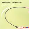 Interactive Feather Cat Teaser Wand Funny Caterpillar Shape Bite Resistant for Kitten Exercise Pet Play Home Use