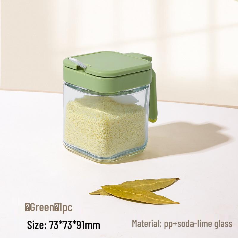 Стеклянный набор баночек для специй и хранения - Контейнер для приправ, Кухонная солонка и перечница.