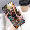 Yorkie Yorkshire Terrier Dog Puppy phone case Cover For Samsung Galaxy S24 S25 Ultra S21 S22 S10E Note 10 Plus Note 20 FE S23