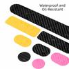 Carbon Fiber Look Bicycle Frame Sticker Water Resistant Frame Guard Patch  Road Bikes