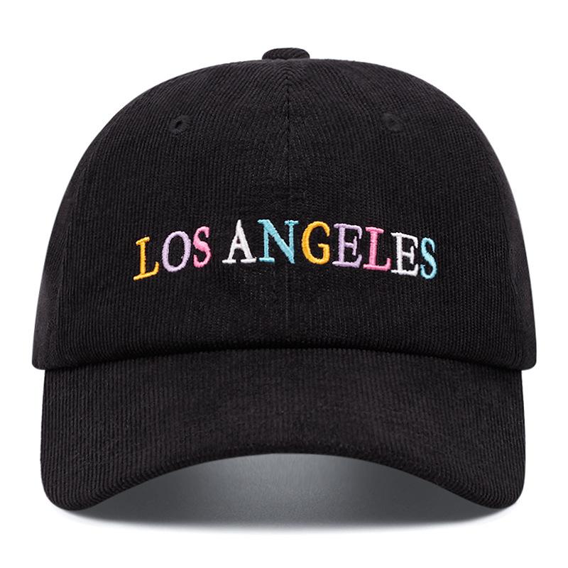 Fashion Hat New Hat Embroidery Korean Version Alphabet Cap Men's Curved Shade Baseball Versatile Tide