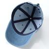 Hip Hop Sun Hat Solid Color Peaked Hat Casual Denim Baseball Cap  Girl