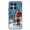 Мягкий чехол из ТПУ для Xiaomi 15 14 13 Ultra 17 Pro Max 12S 12X Lite Pro, силиконовый ударопрочный защитный чехол с рождественской раскраской
