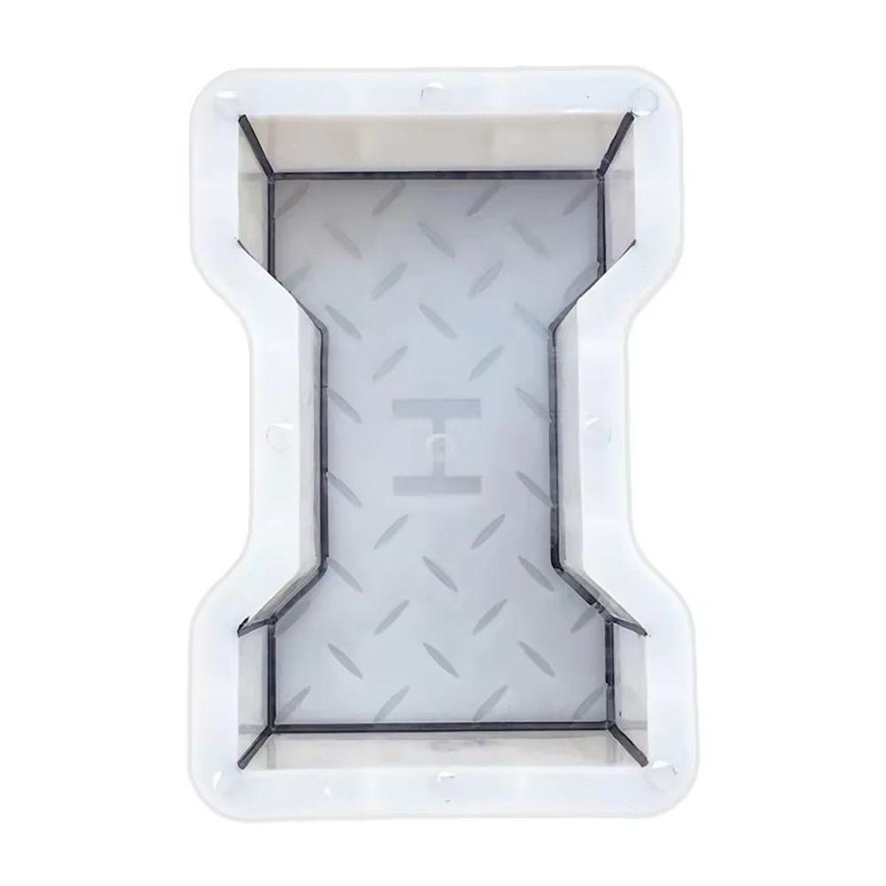 1Pcs 22x13.5cm Paving Brick Mould H Shape Walkway Brick Mold For Lawn Patio Yard Garden
