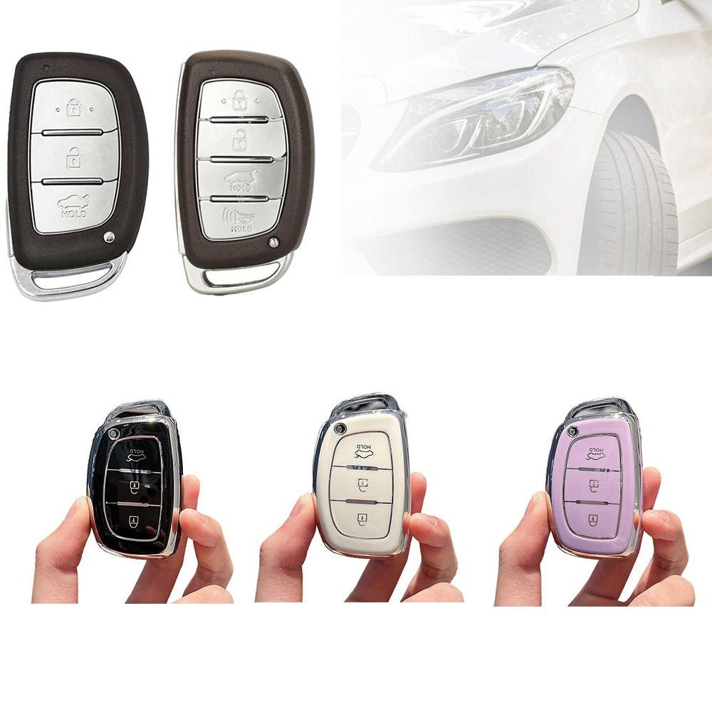 Чехол для дистанционного ключа для Hyundai/Tucson/Santa/Fe/Rena/Sonata/Elantra/Creta/Ix35 Ix45 I10 I30 I40