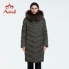 Astrid Winter Jacket Women Parka Plus Size 6xl Fur Long Hooded Warm Zipper Cotton Coat Office Lady Outwear