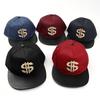 Крутая бейсболка в стиле хиппи с плоскими полями, кепка дальнобойщика в стиле панк с золотым знаком доллара, кепка Snapback для повседневного отдыха и спорта на открытом воздухе