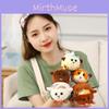 Puipui Plush Toy Cute Cartoon Girl Children Backpack Decorative Doll Pendant
